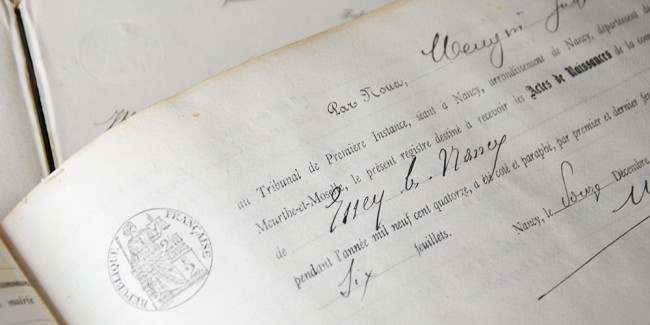 Demande d'acte de naissance sans filiation