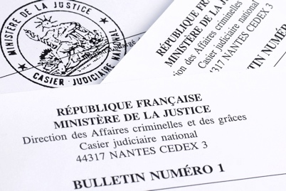 Extrait de casier judiciaire