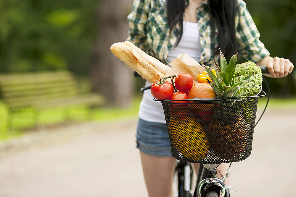 Affiche promotionnelle pour l'alimentation bio
