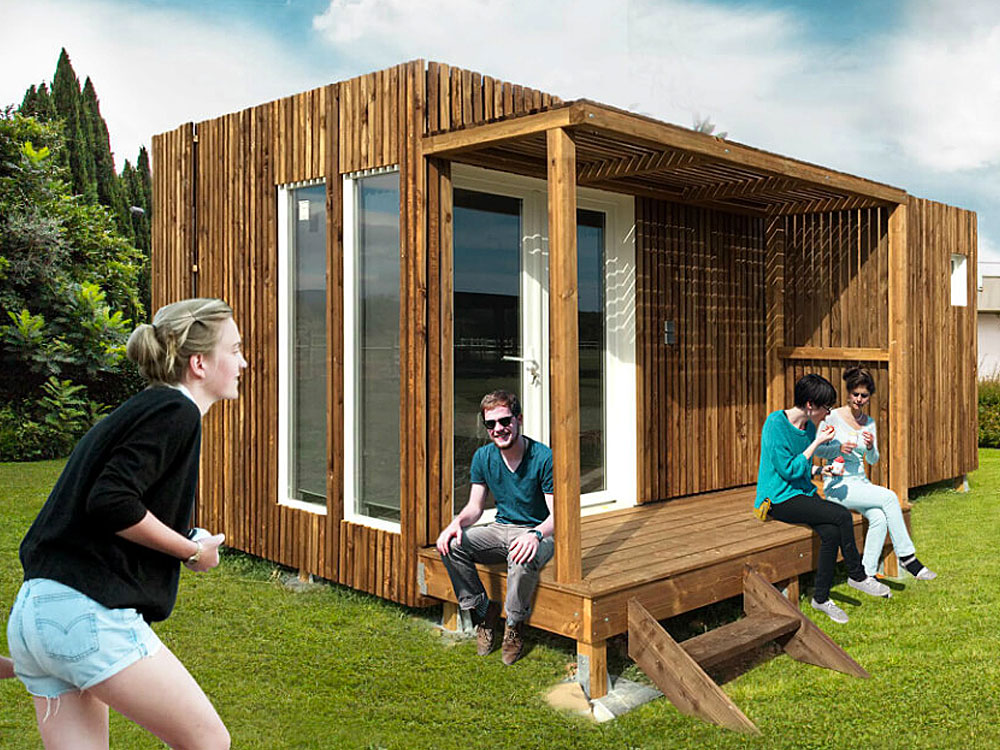 Studio de jardin moderne en bois