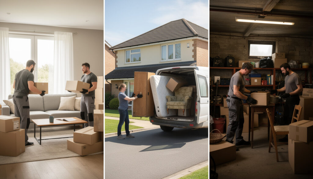 découvrez les différences entre les services de débarras pour appartement, maison et cave afin de choisir la solution adaptée à vos besoins.